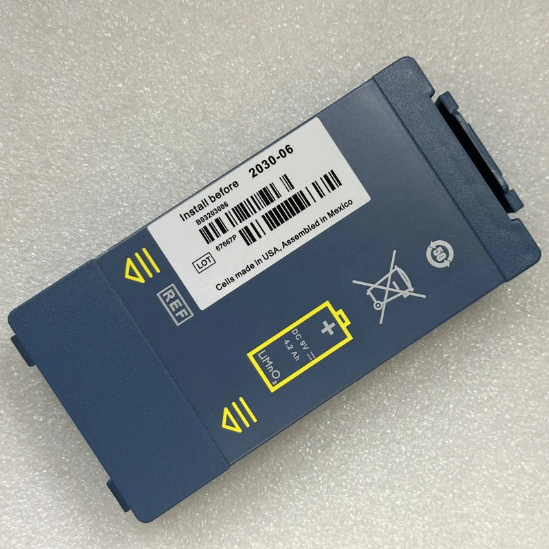 For M5070A M5066A Medical Battery Pack For Philips Defibrillator For HeartStart HS1 FRx M5067A M5068A 861304,Home OnSite AED