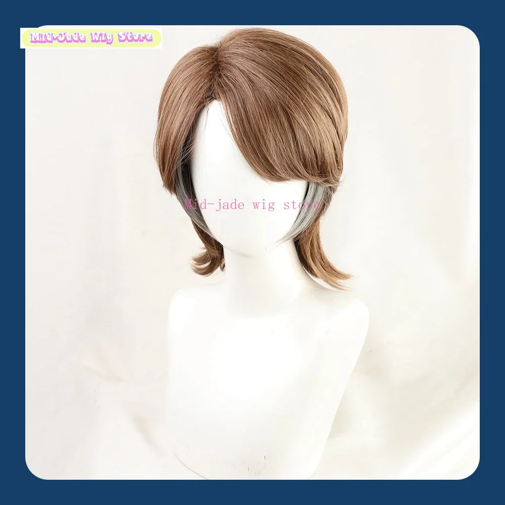 هجوم تيتان الموسم النهائي أنيمي تأثيري حفلة الاصطناعية ألياف مقاومة للحرارة الشعر جان كيرستين شعر مستعار تأثيري #3