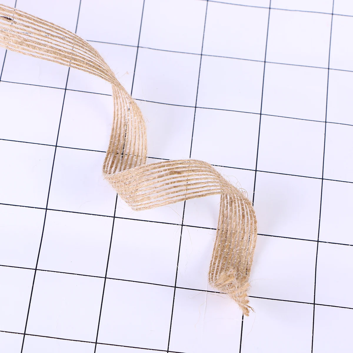 

10Pcs Natural Brown Jute Ribbon Twine Woven Craft String Rustic Embellishments For Decor