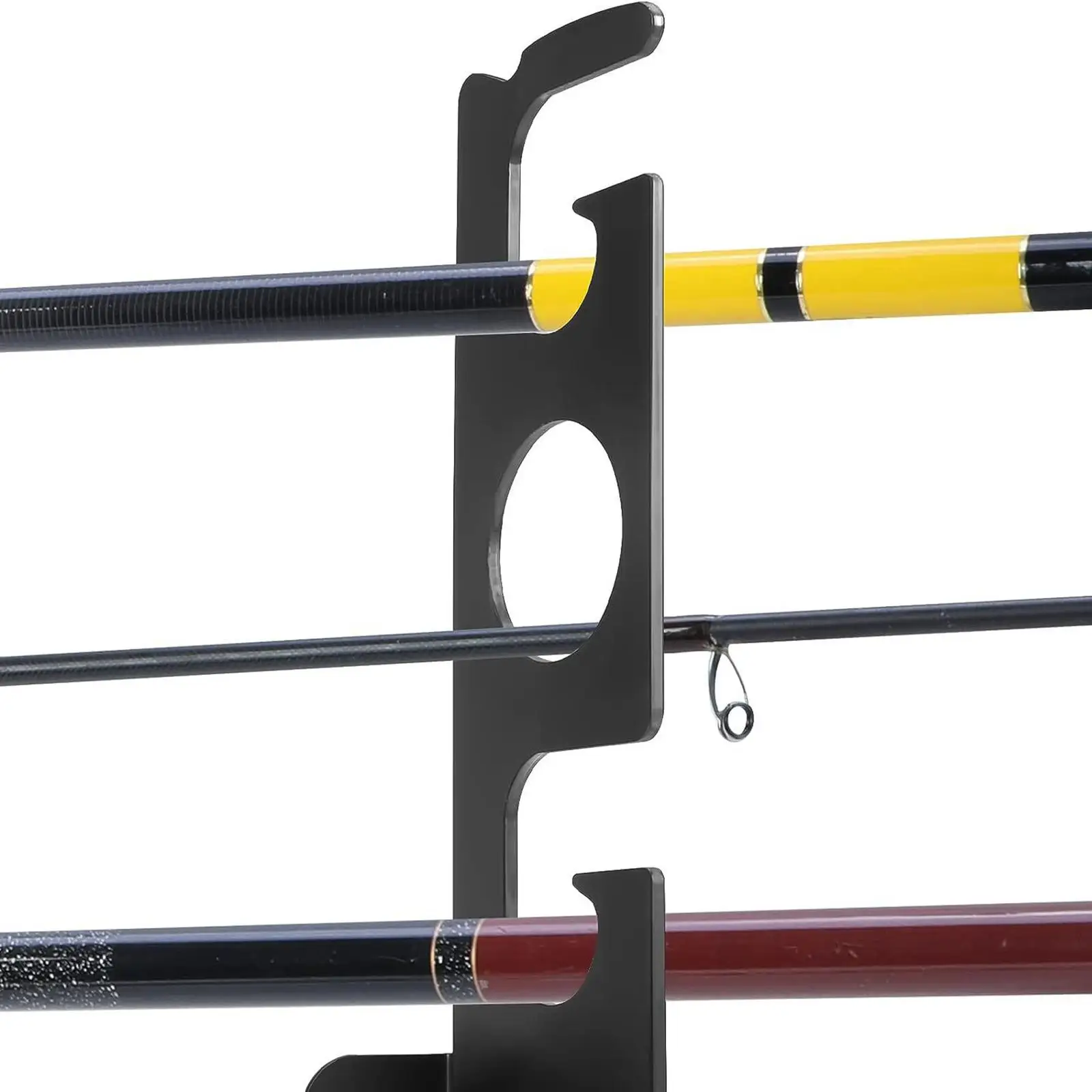 

Многофункциональные держатели для удочек, настенные кронштейны из железа для хранения в гараже и организации пространства в спортзале