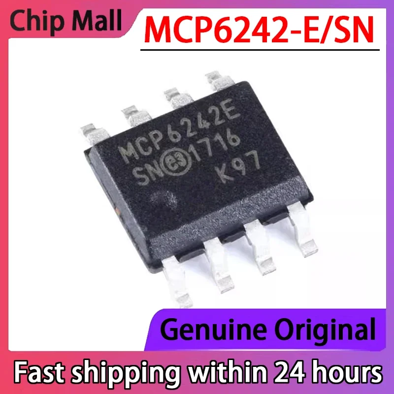 

5 шт. MCP6242-E/SN MCP6242E SMT SOIC-8 аналого-цифровой преобразователь чип оригинальный запас