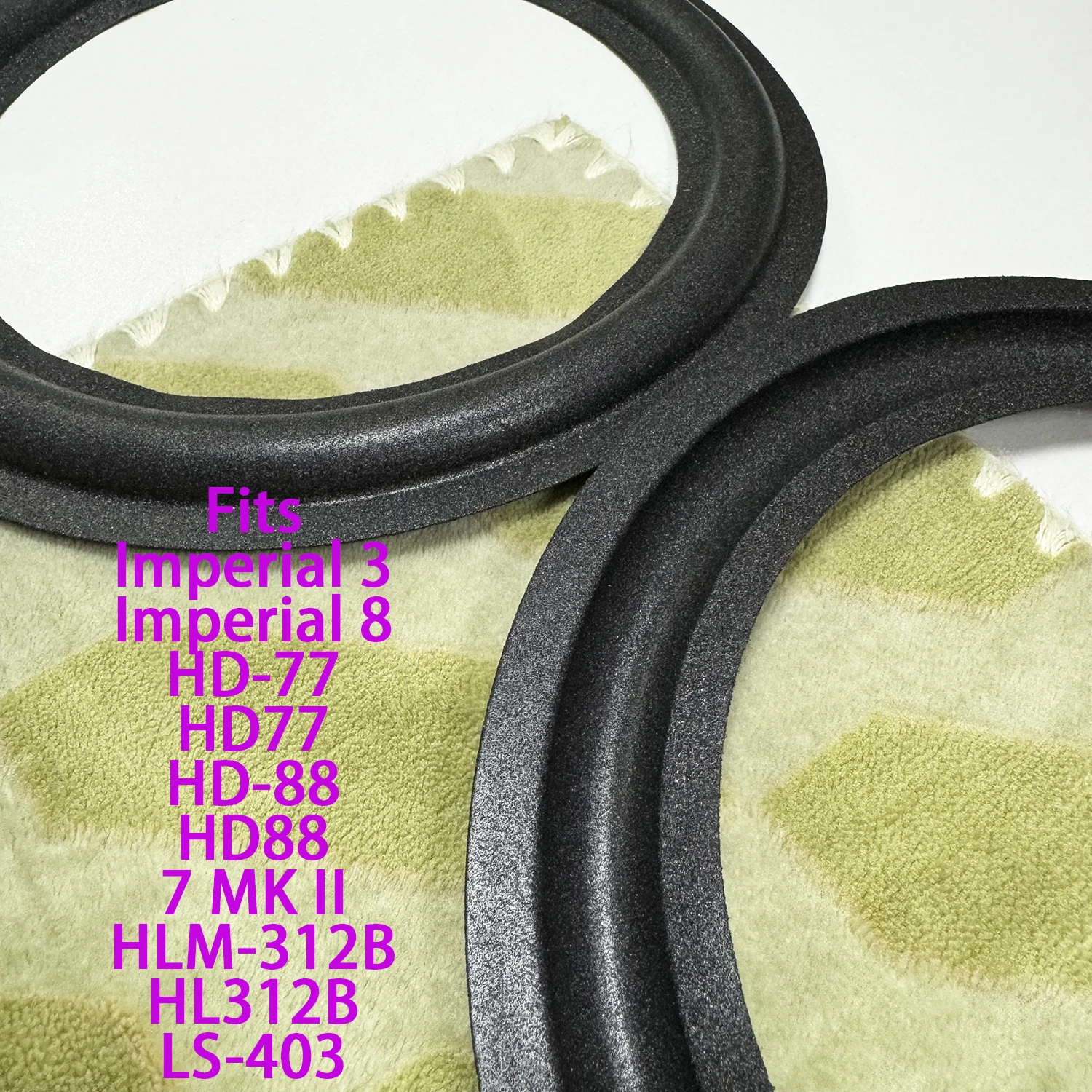 2PCS Fits ESS Imperial 3 Imperial 8 HD-77 HD77 HD-88 HD88 7 MK II HLM-312B HL312B LS-403 12