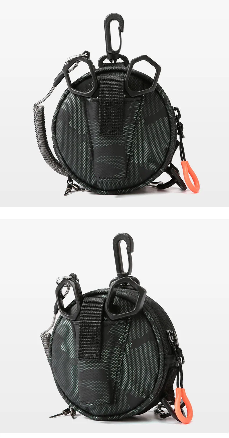 Taktische Molle Tasche Angelschnur Hängen Tasche mit Köder Zangen Halter Mini Brieftasche Karte Schlüssel Pack Camping Wanderung Jagd Geldbörse – Detail 7