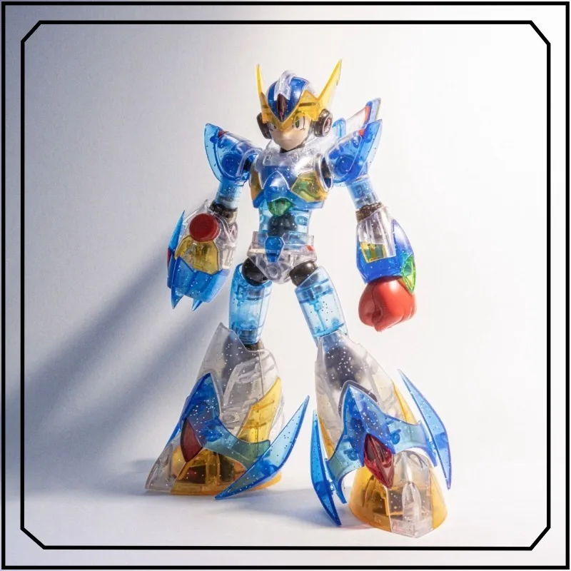 

Special Offer Rockman Assembly Model Cute Exquisite The Fifth Form Colorful Transparent Style Falcon Armor Model