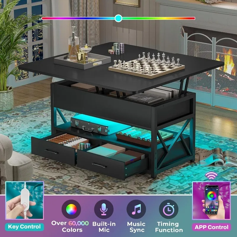 Thumbnail 4 - #23 Latest Lift Top Coffee Tables Offers