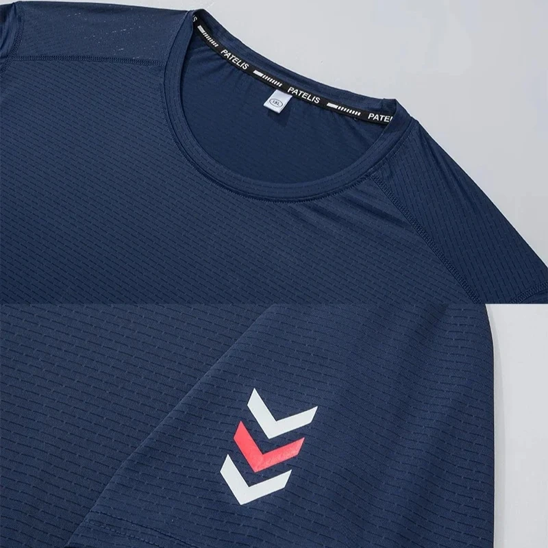 プラスサイズ メンズ スポーツ Tシャツ 夏 ビッグトップス 1XL-7XL 速乾 スリムフィット メッシュ 半袖トップス オーバーサイズ 男性服 180KG