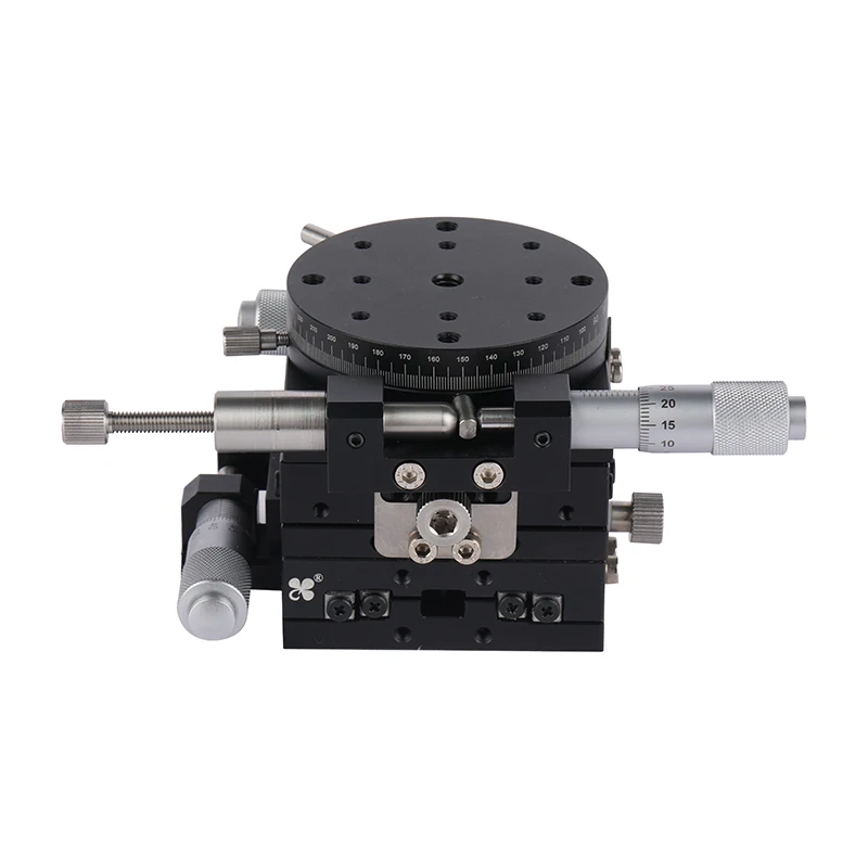 C&K Multi Axis JCXYR Series XYR Stages Manual Linear Stage Micrometer Table Translat Stage for Optical Instrument