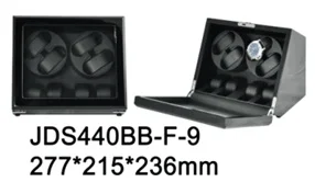 Watch Winder 4 + 4 watches. Black