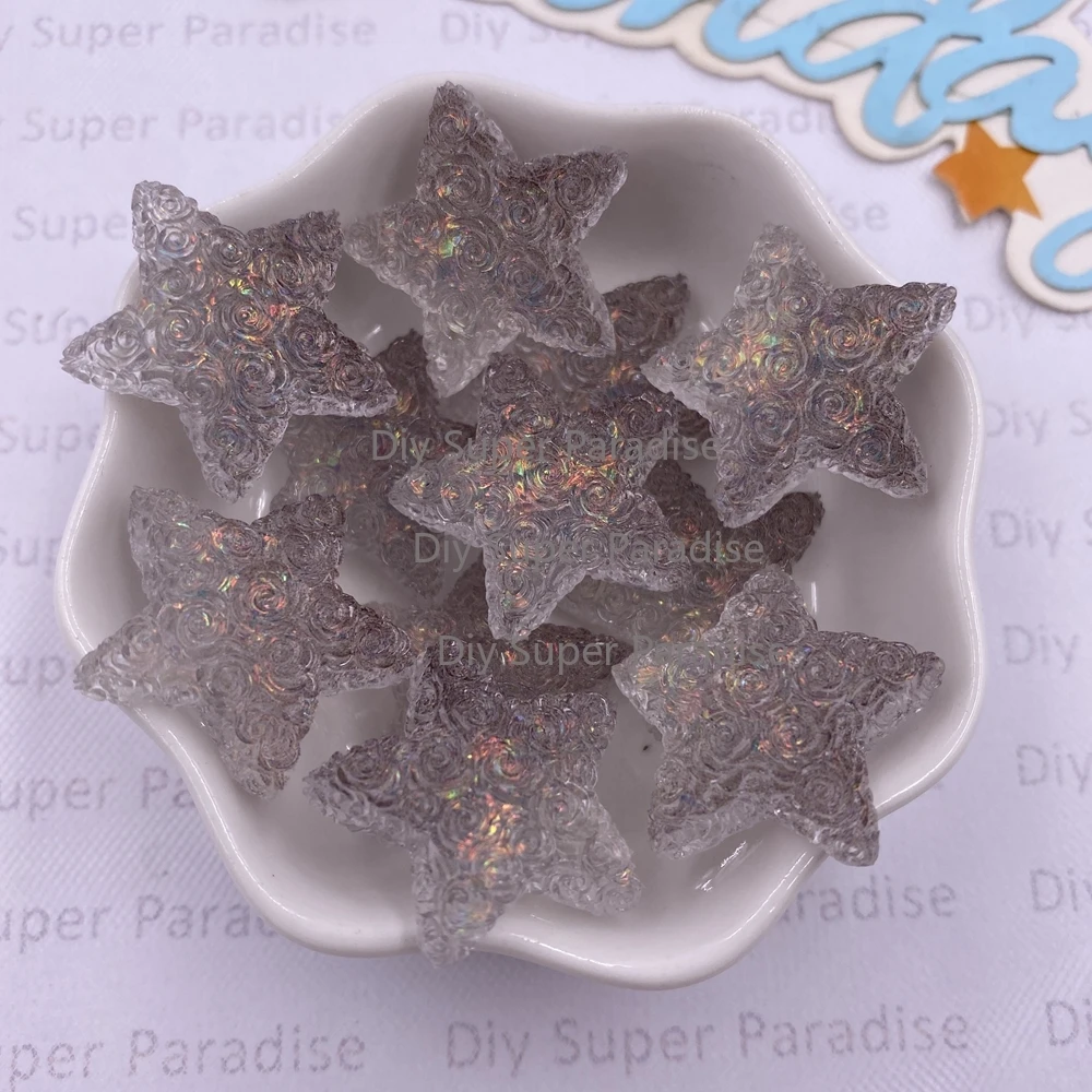 10PCS Resin Clear Candy Color  - Paradise Jewelry & Watches Llc Photos recension och pris