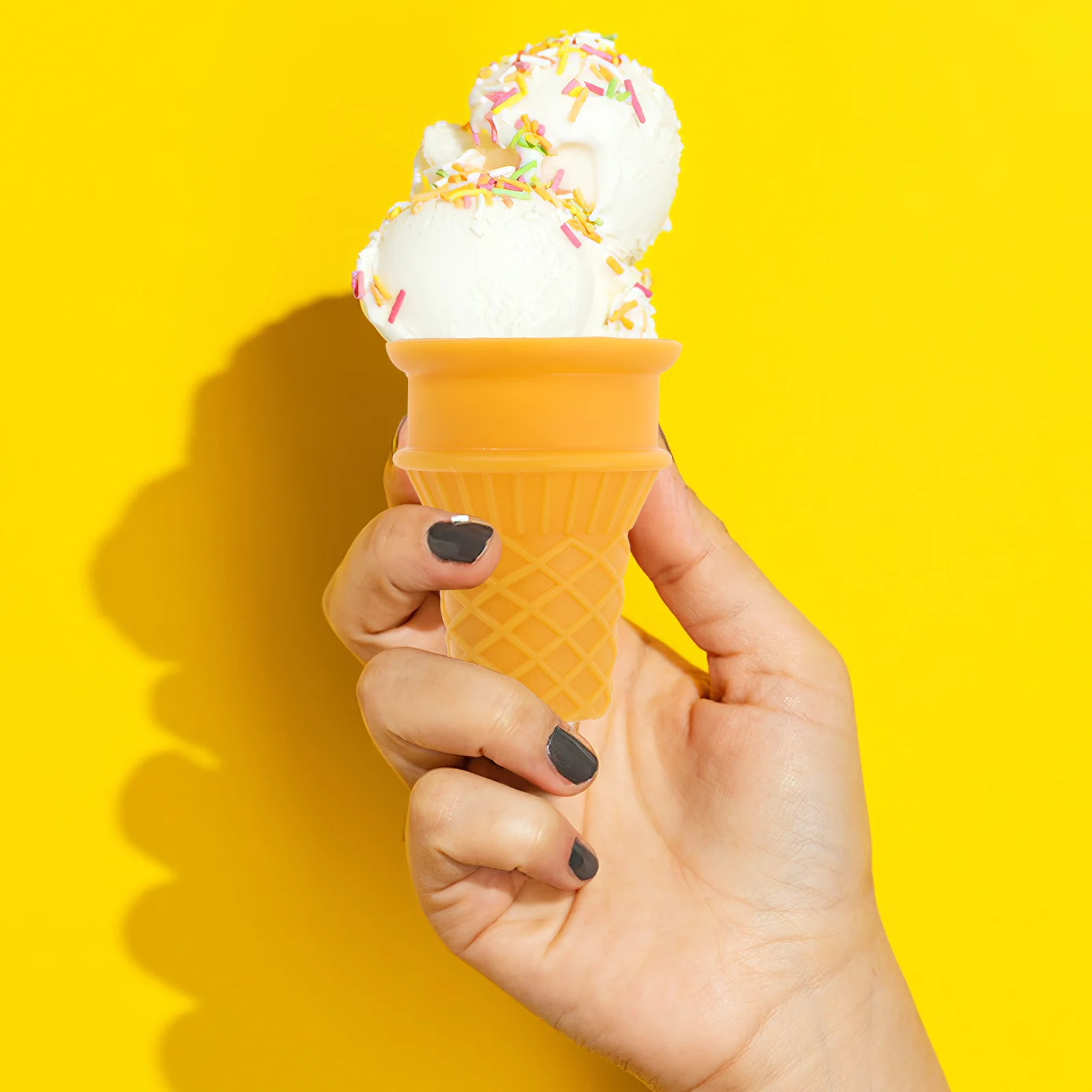 

1pc Realistic Dessert Display Party Models Empty Model Prop Fake Cone Model Fake Cone Dessert Display Models Ice Cream