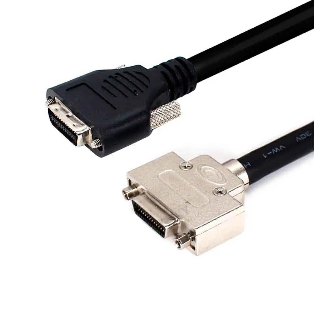 CameraLink Data Cable - MDR 26Pin Male to Female High Flex for Industrial Cameras - 1 Meter Length