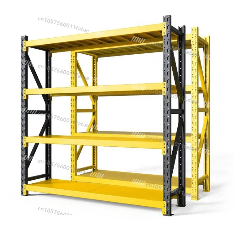 

Shelves for Garage Storage 2000*600*2000mm Longspan Display Steel Shelving Medium Duty Stacking Racks