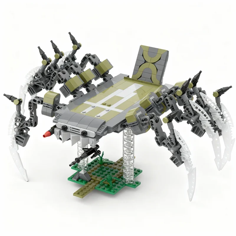 

778PCS MOC Space Battle Vt 67 Scarab Combat Platform Model Building Blocks Display DIY Creative Building Blocks Gift Decor Set