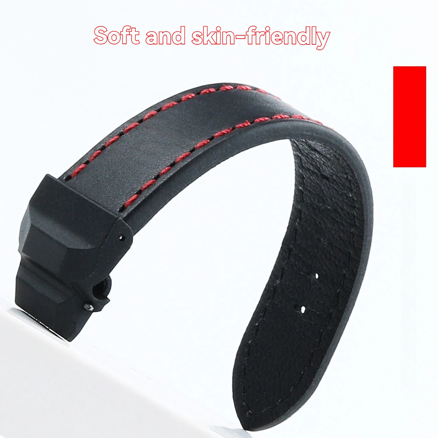 Suitable for Casio G-SHOCK series 3475 GBD-H1000 modified and upgraded soft cowhide Genuine leather watchband accessories view 3