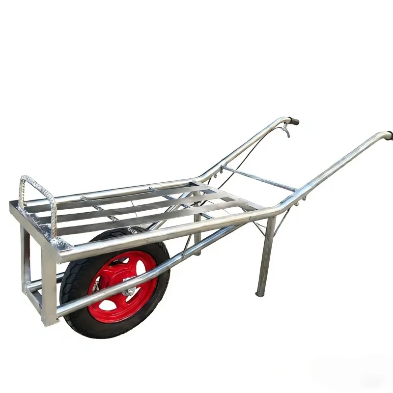 Single wheel large wheel extra thick chicken bus trolley agricultural flat orchard handling pull cargo mountain road tiger car