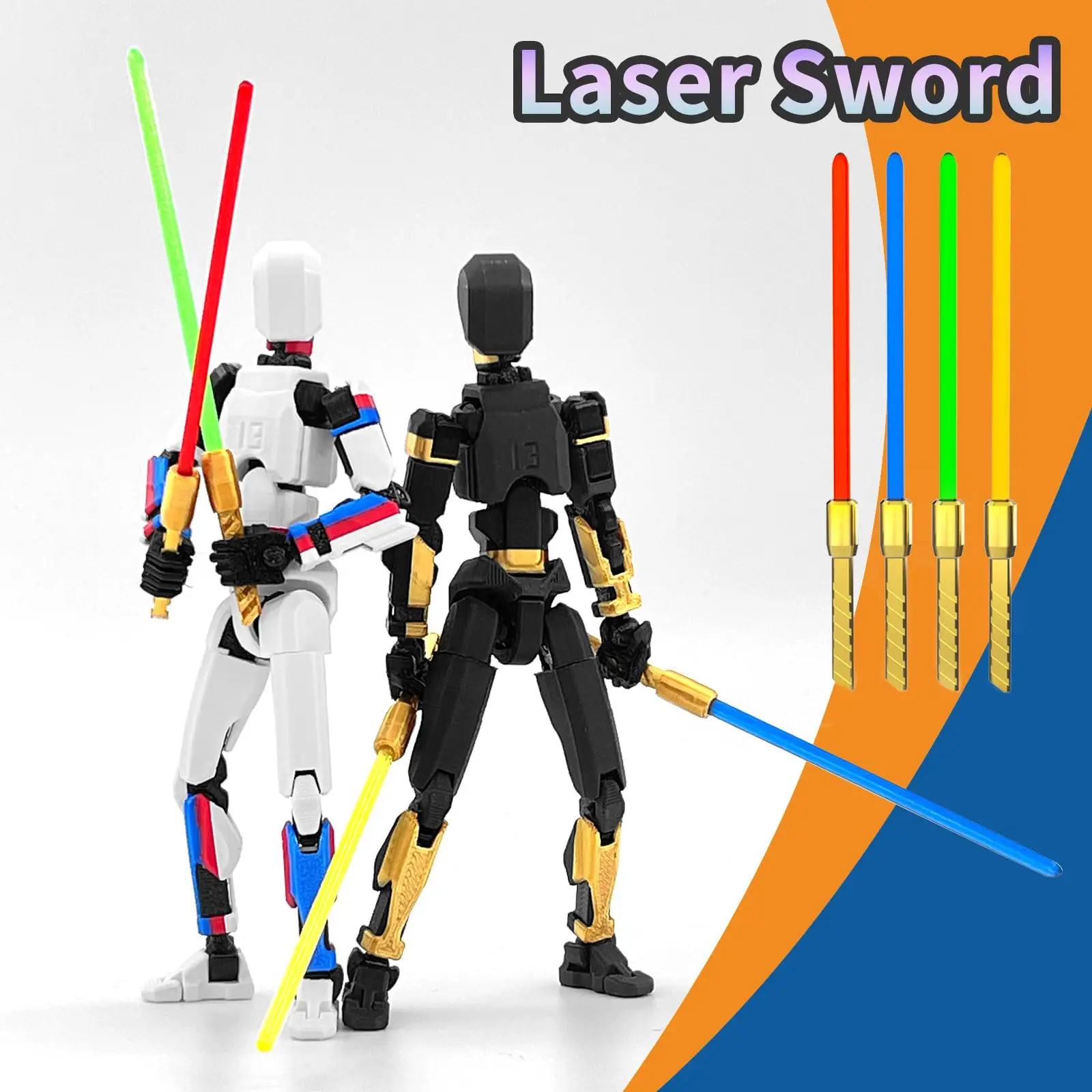 figura-de-acao-t13-ja-montada-conjunto-de-figuras-de-acao-titan-13-multicolorido-com-sabre-a-laser-robo-dummy-t-13-impresso-em-3d