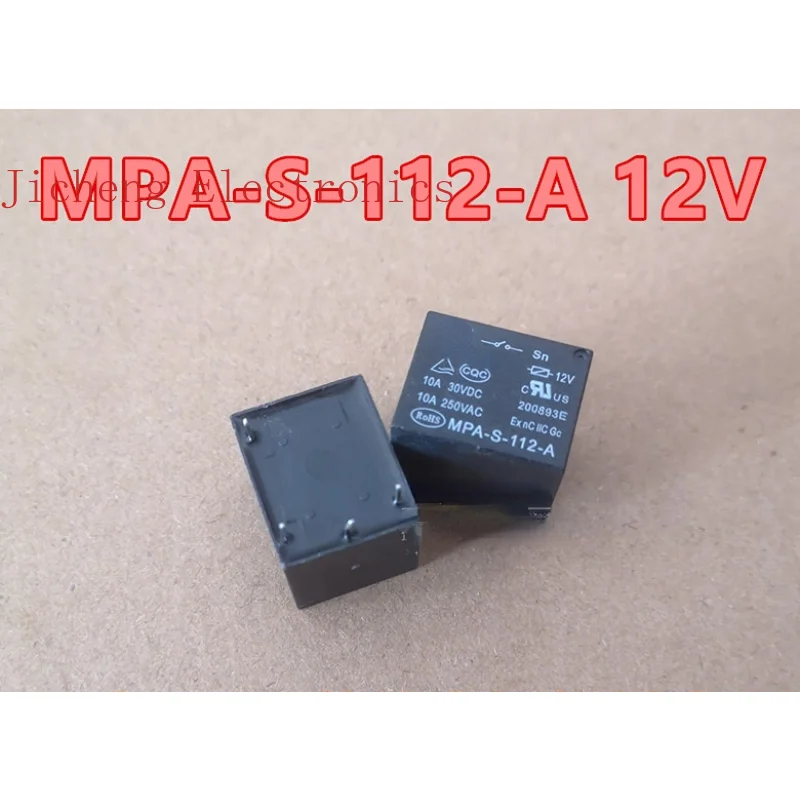 MPA-S-112-A Rice Cooker Relay Computer Board 4 Pin 12V 10A Normally Open