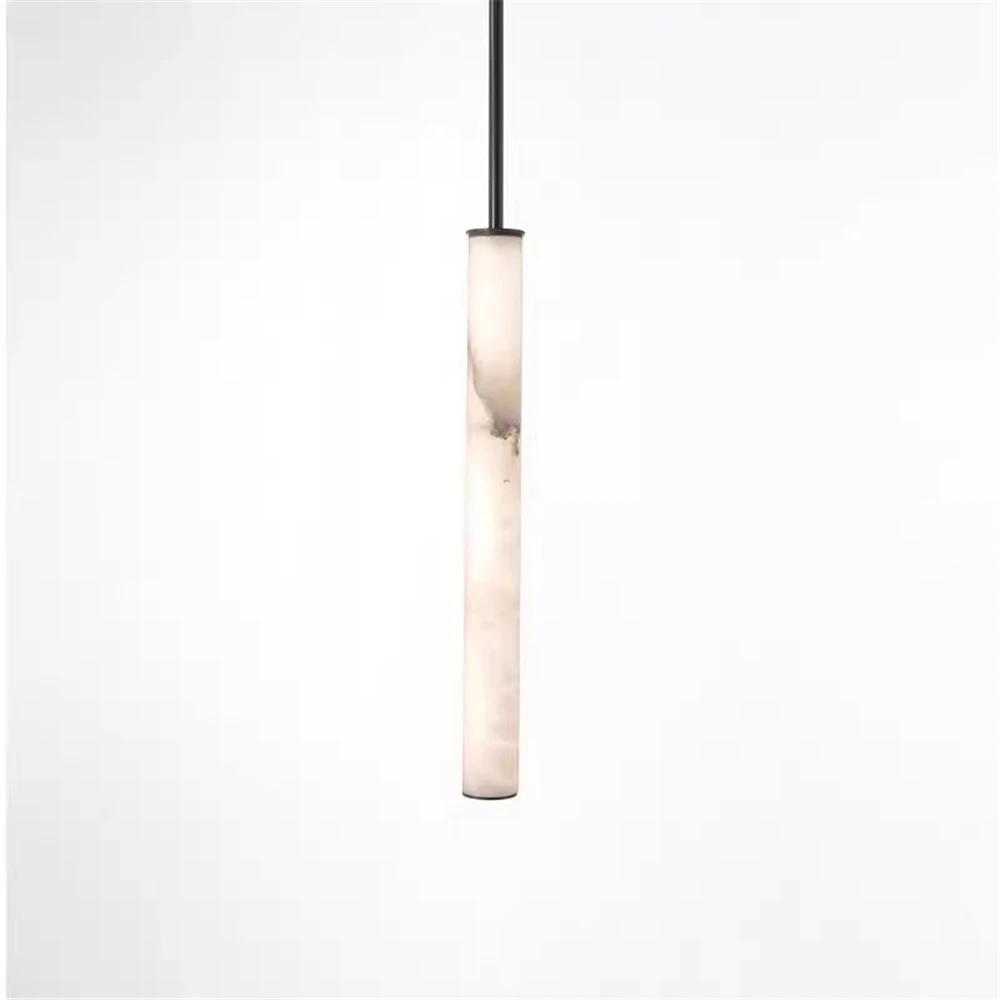 Nordic Marble Advanced Feeling Led Pendant Lights Luxury Hotel Villa Clothing Store Loft Decor Indoor