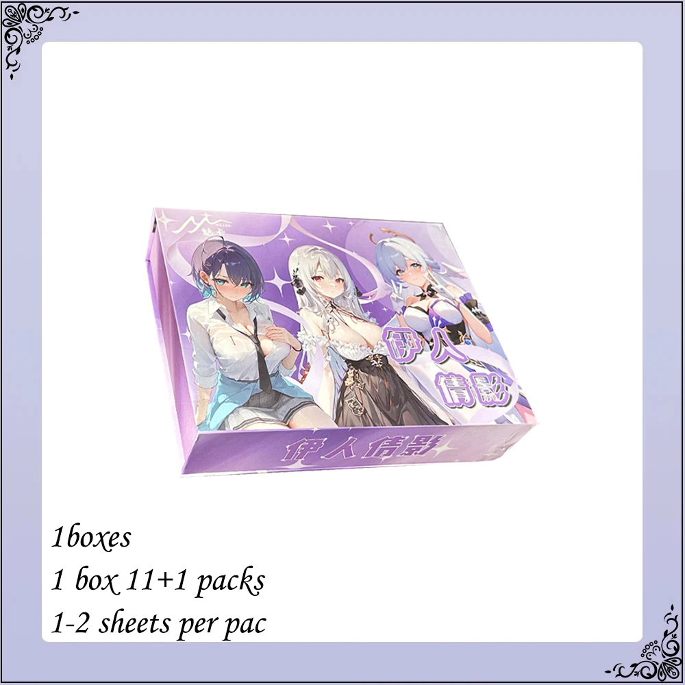 Goddess Story Cards Collection Waifu Cards Yae Miko Booster Box Doujin Anime Toys For Christmas Gift