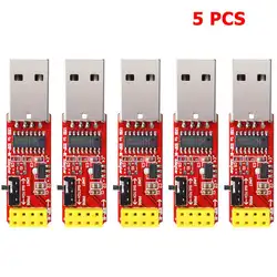 1/5/10PCS CH340C USB To ESP8266 Serial ESP-01 ESP-01S ESP01 ESP01S Wireless Wifi Developent Board Module for Programmer Adapter