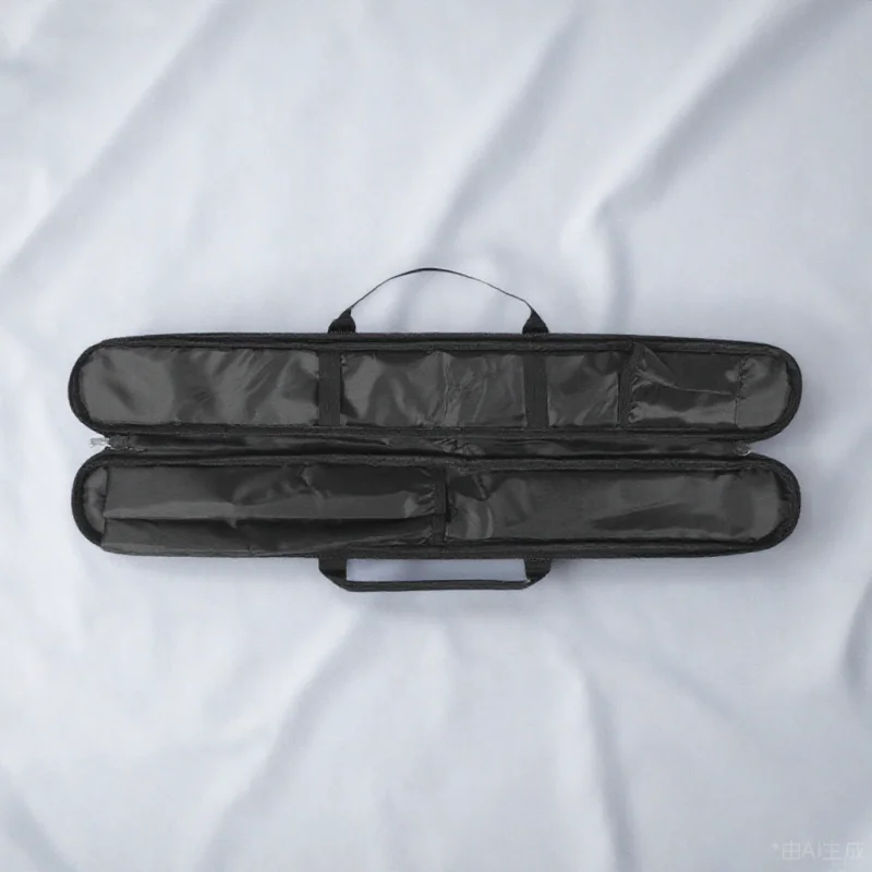 Flute Storage Bag Bamboo Flute Protective Carrying Case Lightweight Durable Portable Organizer Pouch Storage Bag