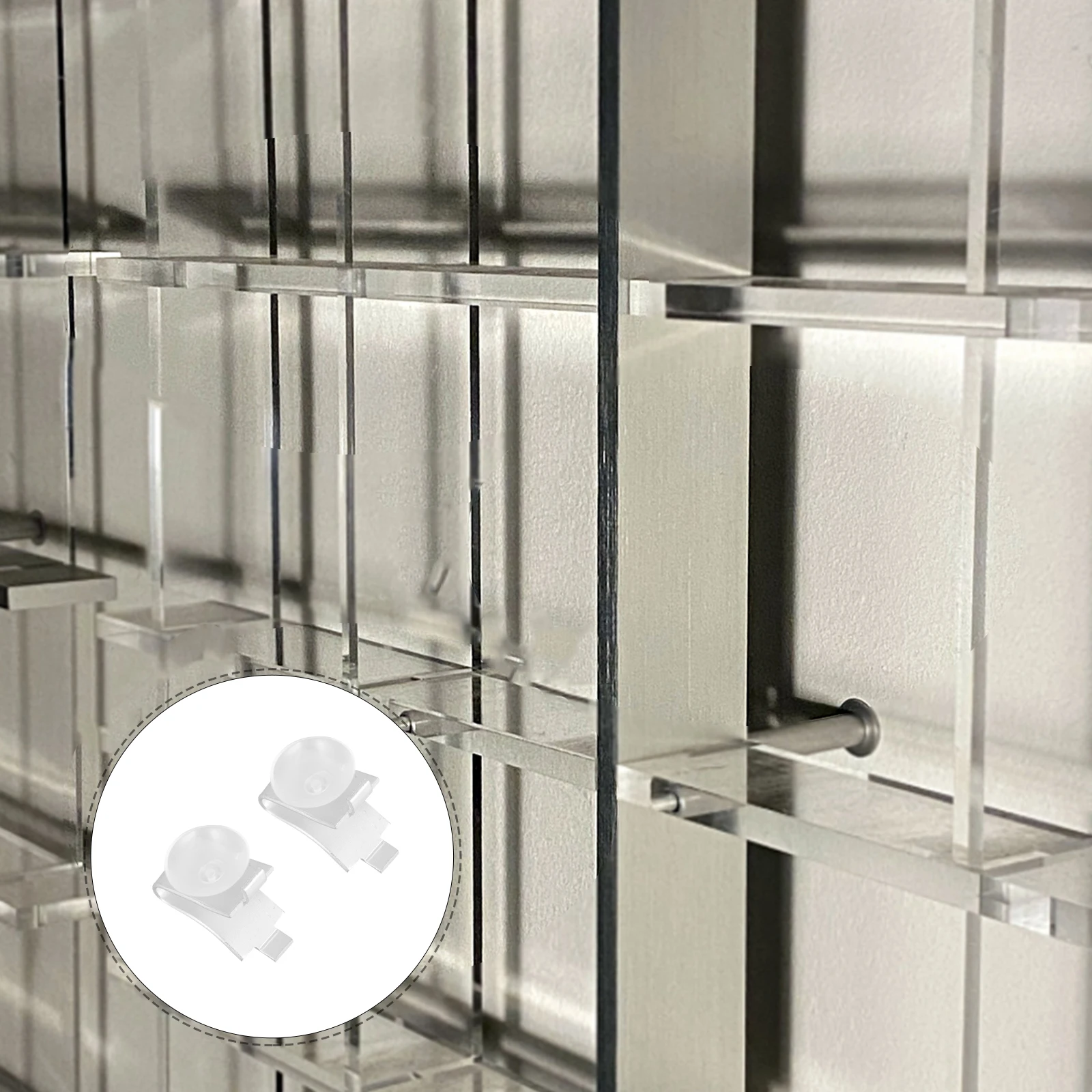 

8pcs Aluminum Shelf Support Clips Cabinet Hardware for Bookcases Clothing Shelves Kitchen Furniture Layered Column Accessories