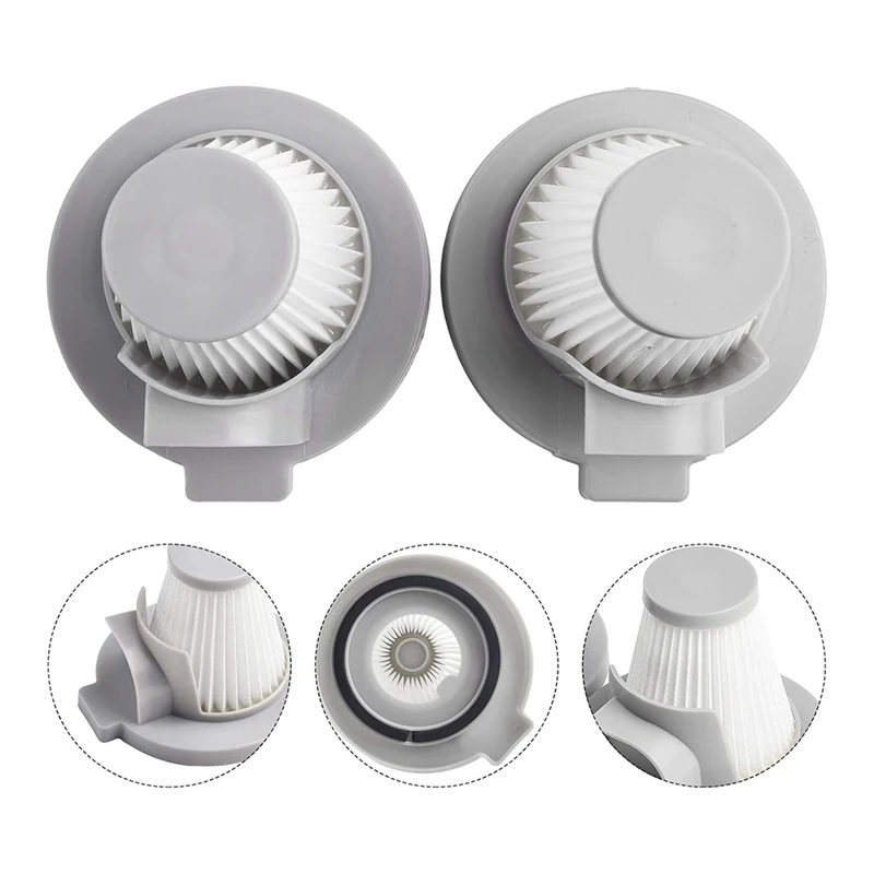 ABNM Accessori per aspirapolvere Filtro Adattatore HEPA Asta di spinta portatile Aspirapolvere 2 in 1 Adatto per DX115C-1