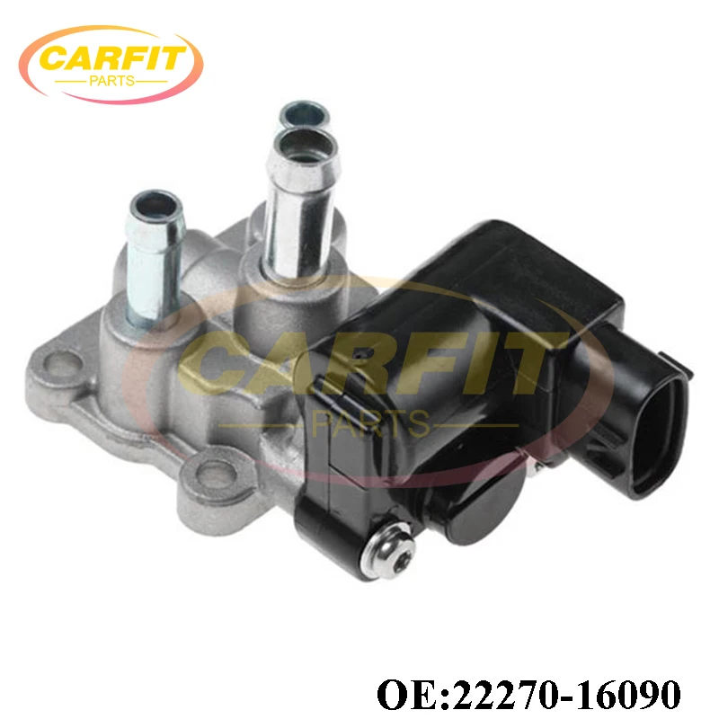 New OEM 22270-16090 2227016090 136800-1060 1368001060 Idle Air Control Valve IACV 3 PINS For Toyota Corolla 1997-2000 Auto Parts