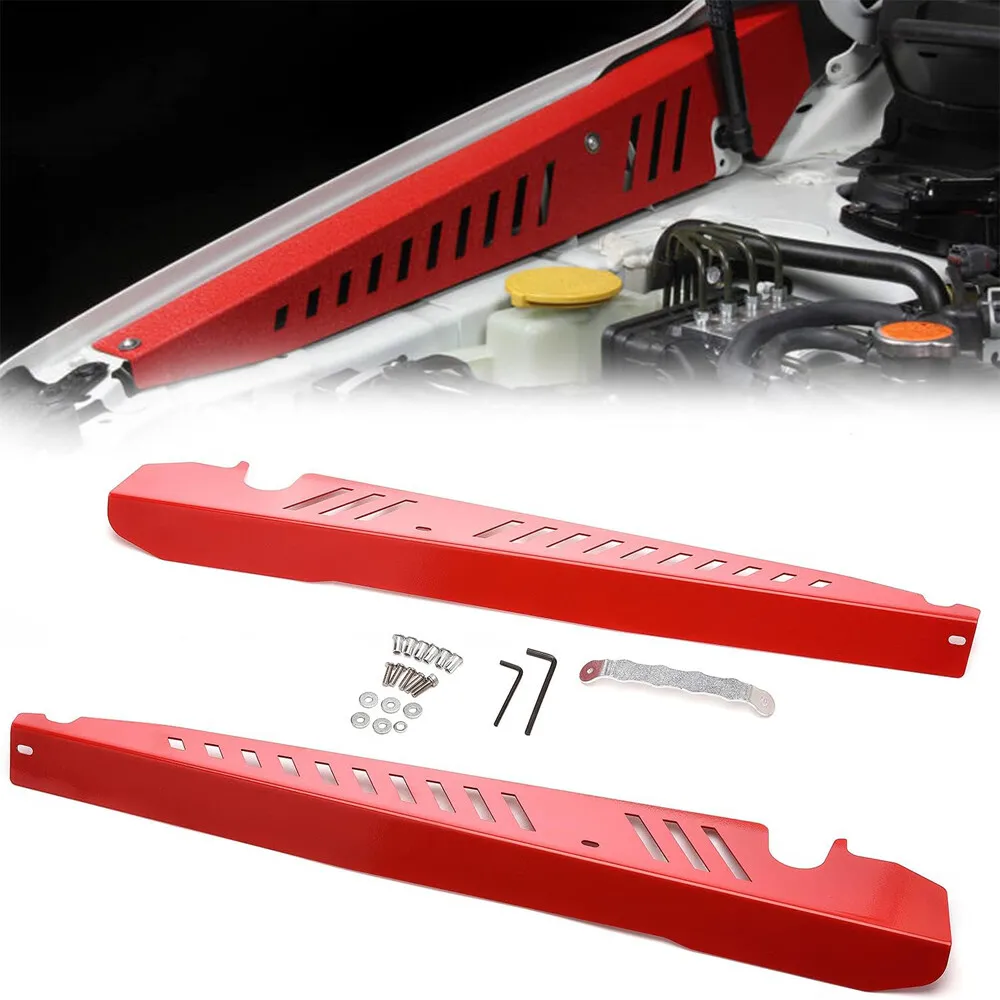 WRX 및 STI 2015-2020에 적합한 2015-2020용 새 레드 퍼포먼스 펜더 슈라우드 패널