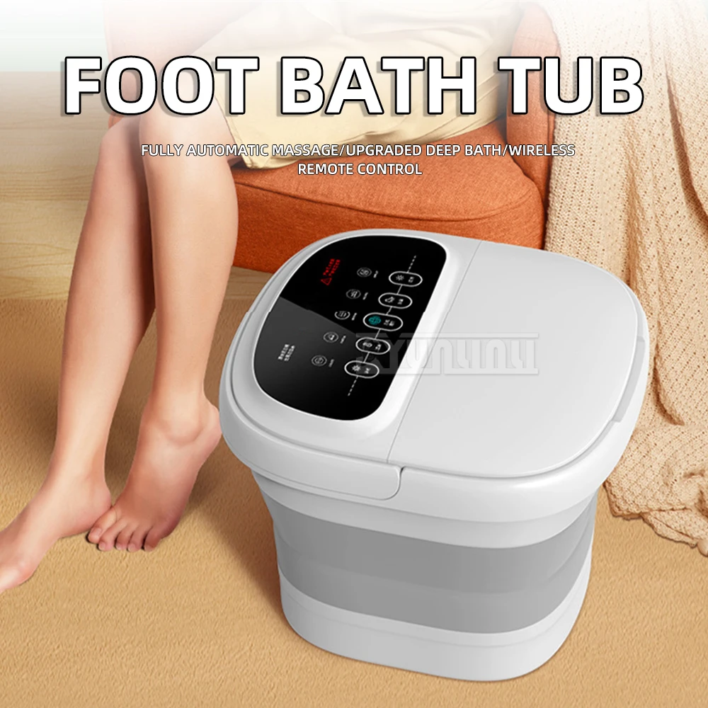 

Интеллектуальное электрическое складное ведро для замачивания ног с постоянной температурой и высокой глубокой длиной