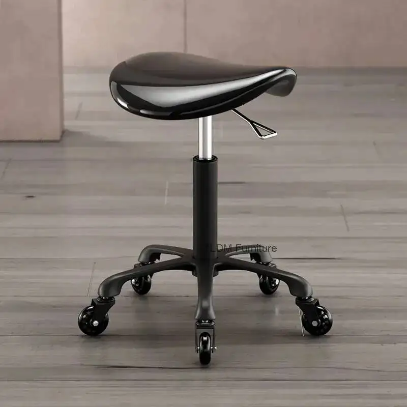 Hydraulic Rolling Swivel Stool Chair with Wheels for Salon Barber Spa Massage Tattoo Facial Adjustable Studio Heavy Duty Seat