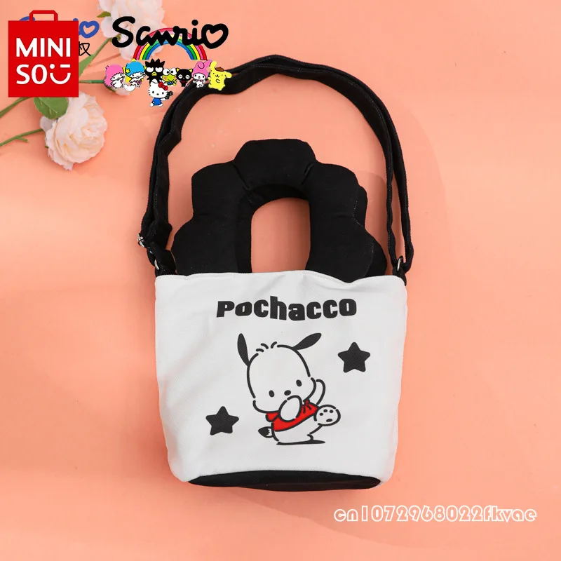 Sanrio's New Women's Crossbody Bag, Fashionable and High-quality, Girls' Shoulder Bag, Cartoon Cute Girls' Portable Storage Bag