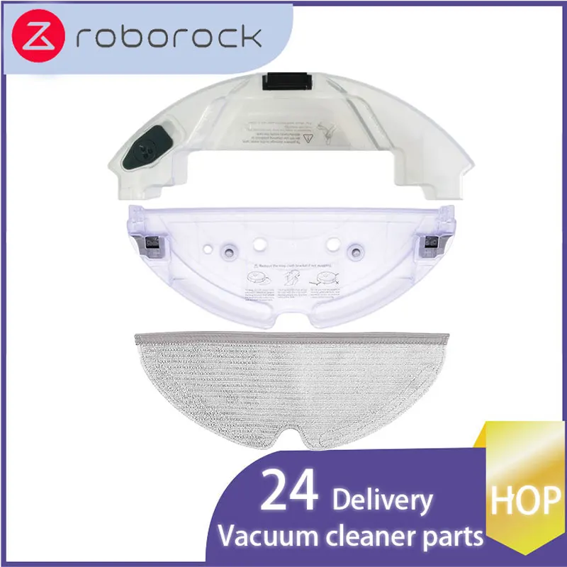 For Roborock S5 MAX S50 MAX S55 MAX S6 MAXV T7 Pro Tray Mops Water Tank Spare Parts Vacuum Cleaner Accessories