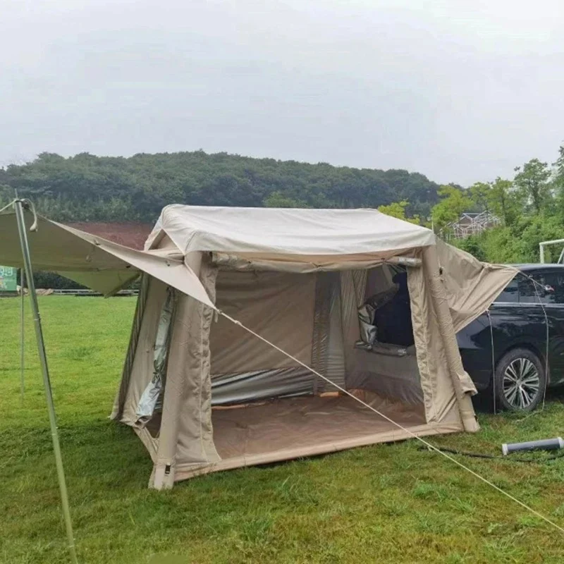High Quality Four Season Waterproof Car Tent With Awning Taiate Shade Quick Open For SUV MPV Pickup Outdoor Camping