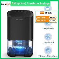 220V EU Portable Air Dehumidifier with Basic Air Filter for Home Room Office Moisture Absorbers Machine Anti Humidity Air Dryer