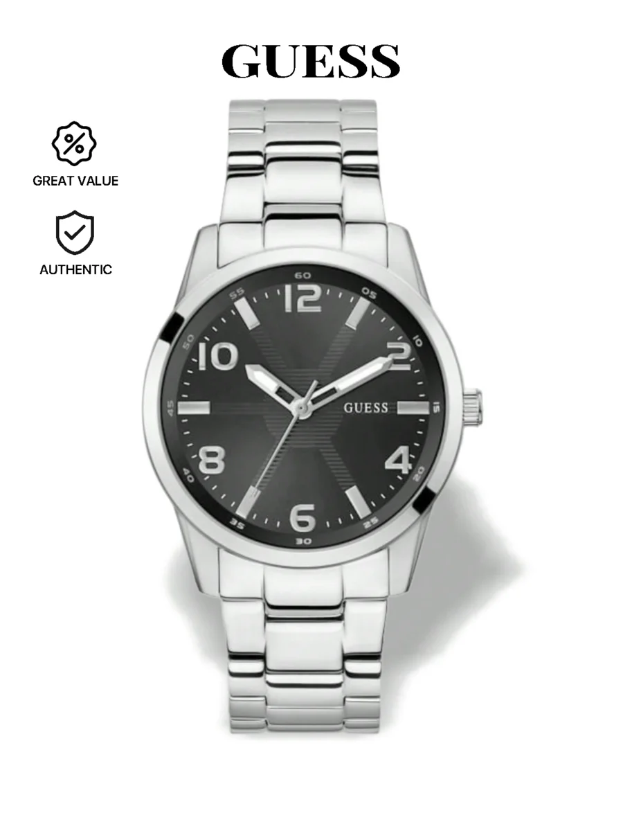 Guess Stainless Steel Men's Quartz Watch GW0804G2 Waterproof Summer Casual Outdoor Adventure Driving Poolside Beach Travel