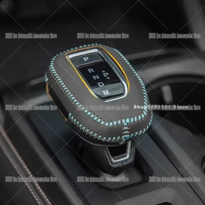 For Ford Ranger 2023 2024 2025 Left Hand Drive Central Control Gear Shift Knob Cover Sequin Trim Interior Accessories Decor