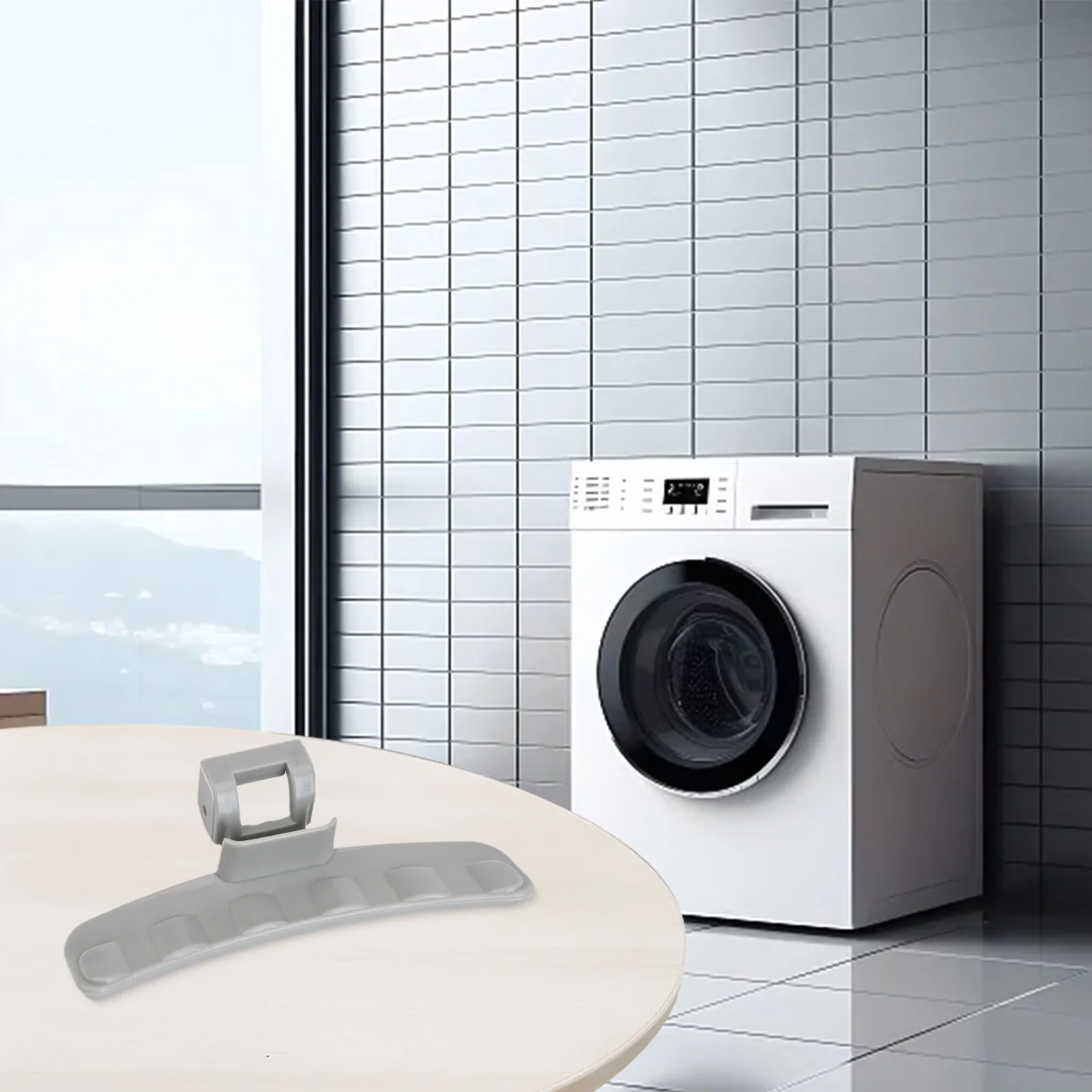 Acessório para máquina de lavar roupa, substitui com eficiência a sua porta antiga ou quebrada para a alça da porta da máquina de lavar roupa Samsung modelo DC6401524A