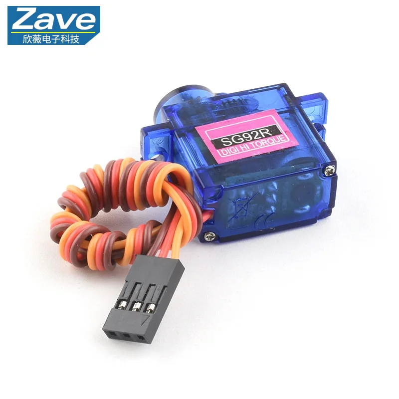 SG92R 9g Mini Servo: New Model, Upgraded from SG90, 2.5kg Torque – for RC Aircraft, Robots, Robotic Arms, Remote-Controlled Toy