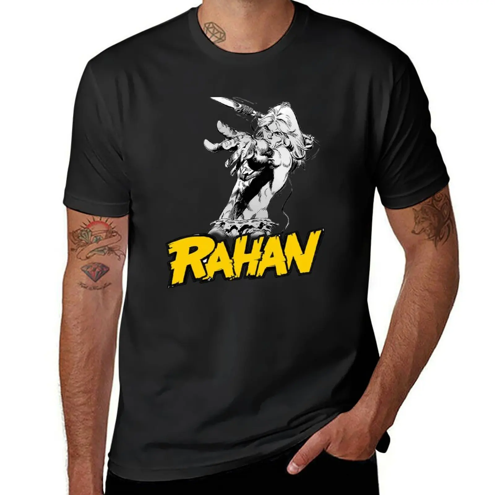 

RAHAN.2 T-Shirt designer shirts graphic shirts luxury t-shirt blue lock designer t shirt men