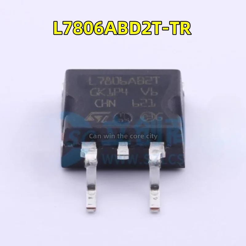 

10 pieces Imported original L7806ABD2T-TR screen printing L7806ABD2T linear voltage regulator TO-263 package spot