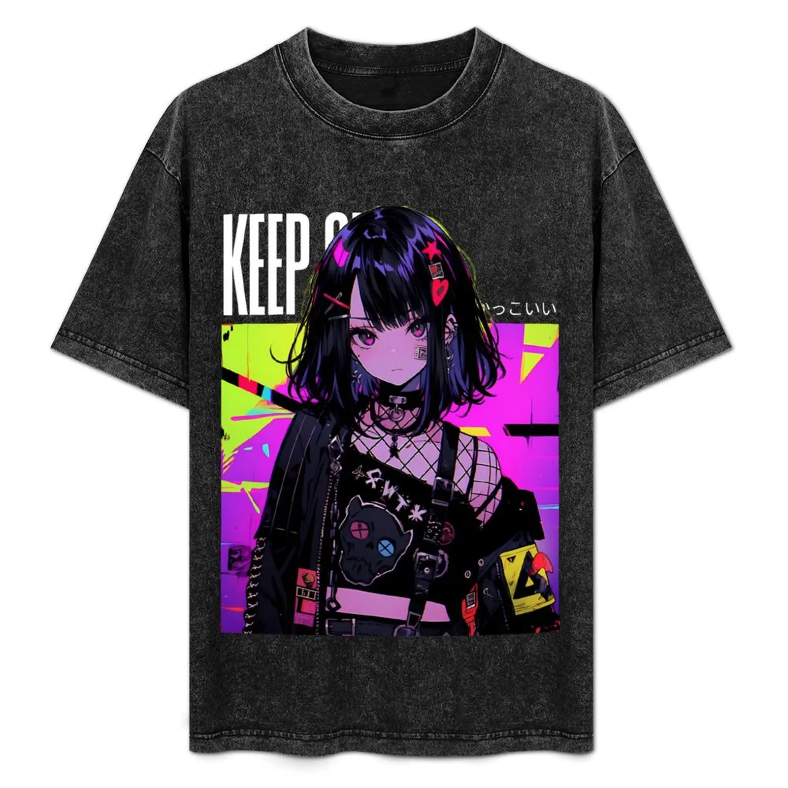 Keep Out VOL 2 Anime T-Shirt customizeds blue archive anime stuff funny t shirts for men