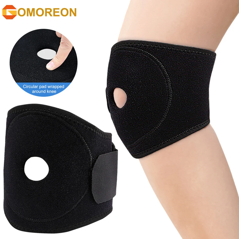 1PCS Knee Brace with Sponge Pad - Adjustable Support for Arthritis, ACL Meniscus Tear & Knee Pain Relief for Men & Women