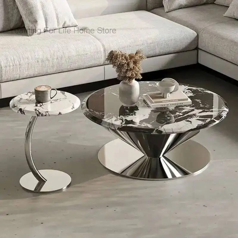 

Роскошный современный журнальный столик премиум-класса в скандинавском стиле, с функцией хранения, модный органайзер, столик для гостиной, мебель для дома