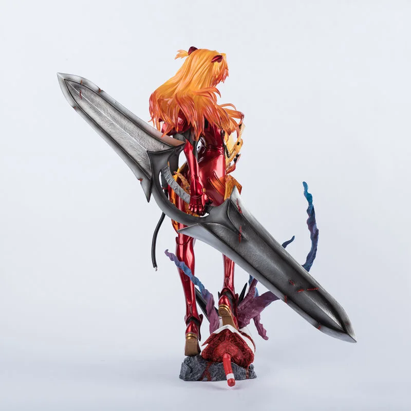 46cm Neon Genesis Evangelion Asuka benda Soryu Rei Ayanami Anime Figure EVA Action Figure collezione PVC modello bambola regali giocattoli