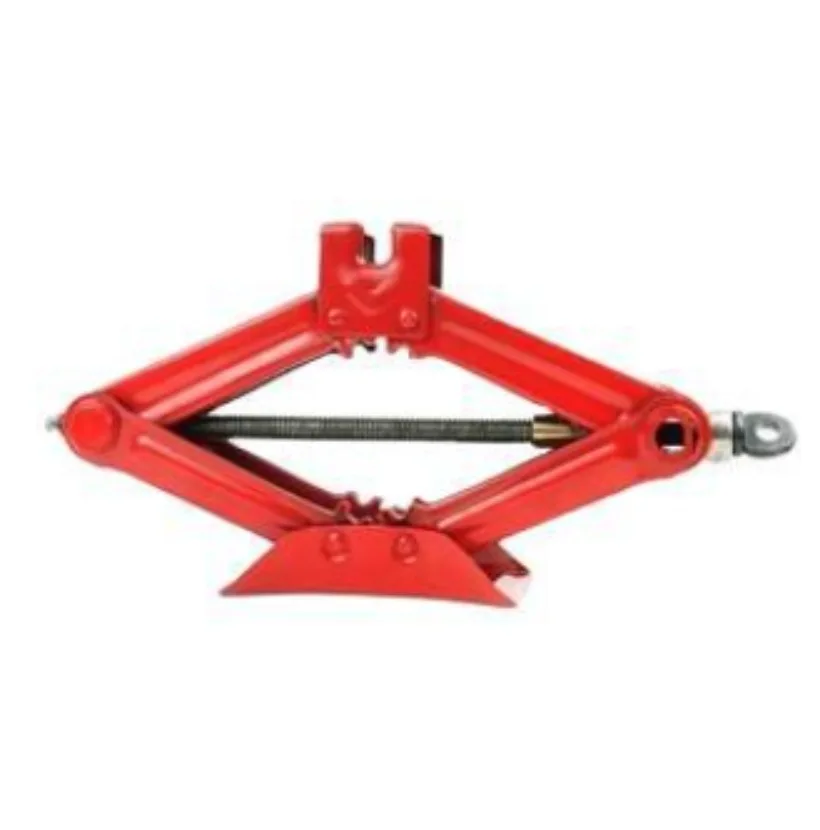 Lift Height 90-385mm Foldable Scissor Car jack 2T Heavy Duty Quick Lift Manual Car jack Repair Shop Equipment For Car Van Tyre