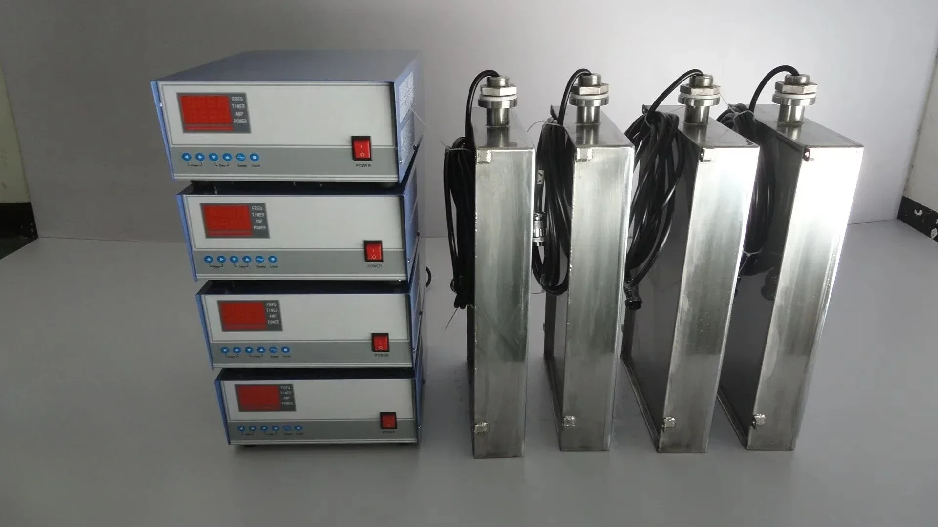 exquisite craftsmanship 1000W Side Ultrasonic Immersion Transducer Assembly with Digital Cleaning Generator