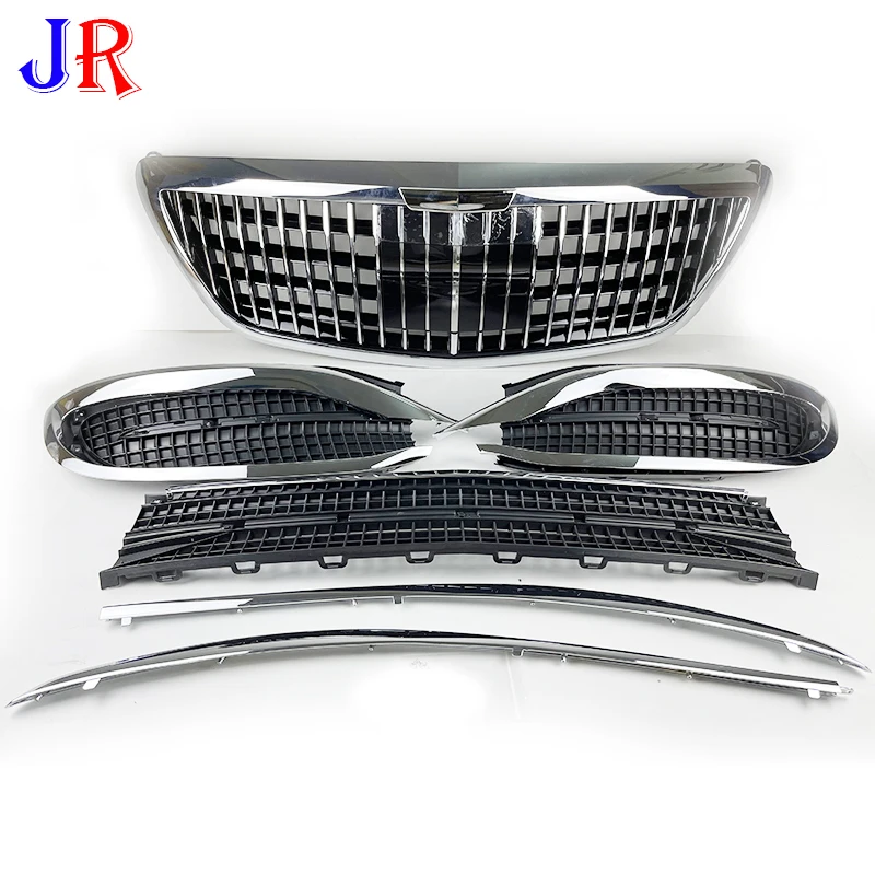 

Grille Front Bumper For Mercedes Benz W222 S Class body kit modified Maybach Prefacelit Body Kit 2016-2019