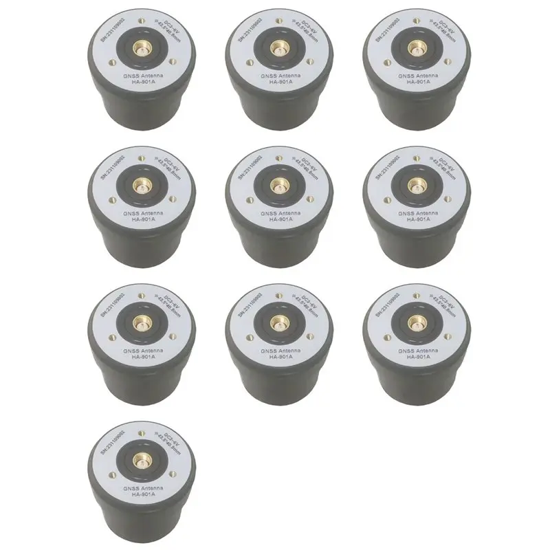 【BRILLIANT 】10X Quadrifilar Helix Multi-Satellite Multi-Frequency Spiral Antenna GPS BDS GLONASS L-Band Active UAV RTK