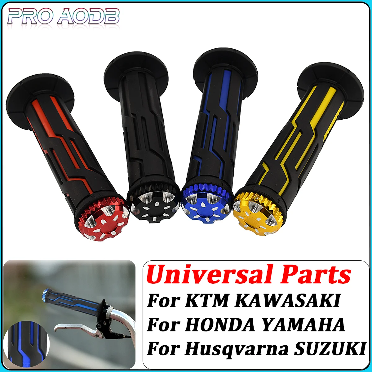 

Motorcycle Universal 22mm24mm Handlebar Grip Brake Handle For HONDA CR CRF KAWASAKI KX KLX YAMAHA YZ YZF KTM XC SX EXC XCF SXF
